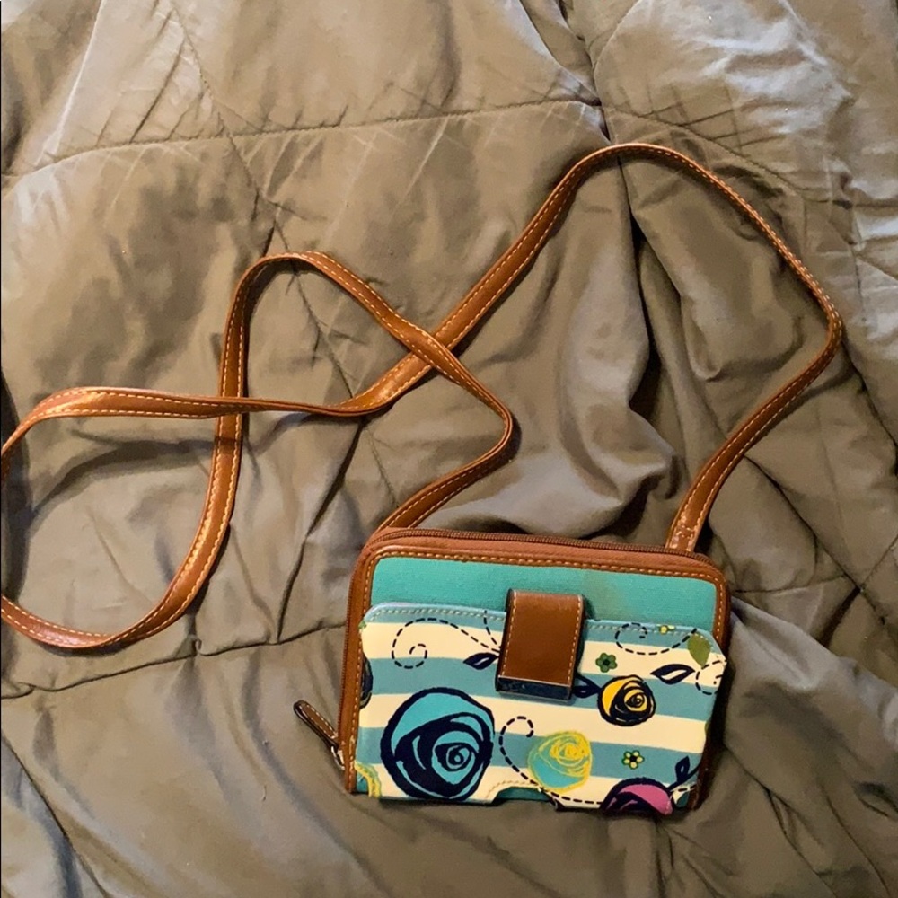 Floral purse